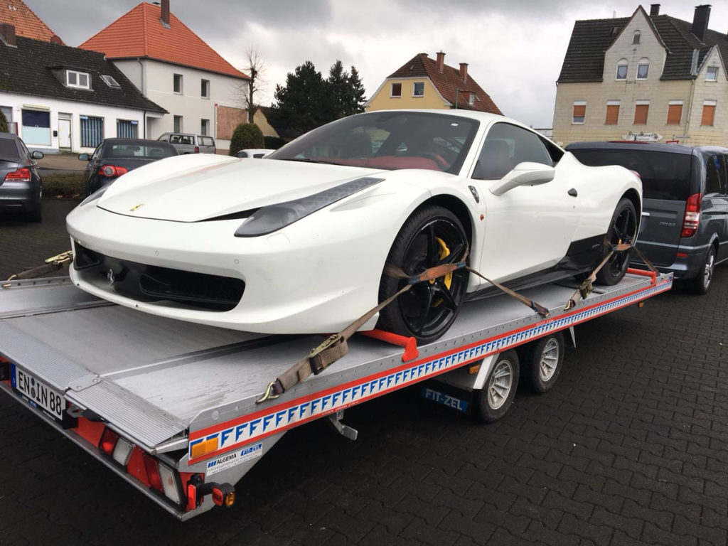 Autotransport von Mercedes